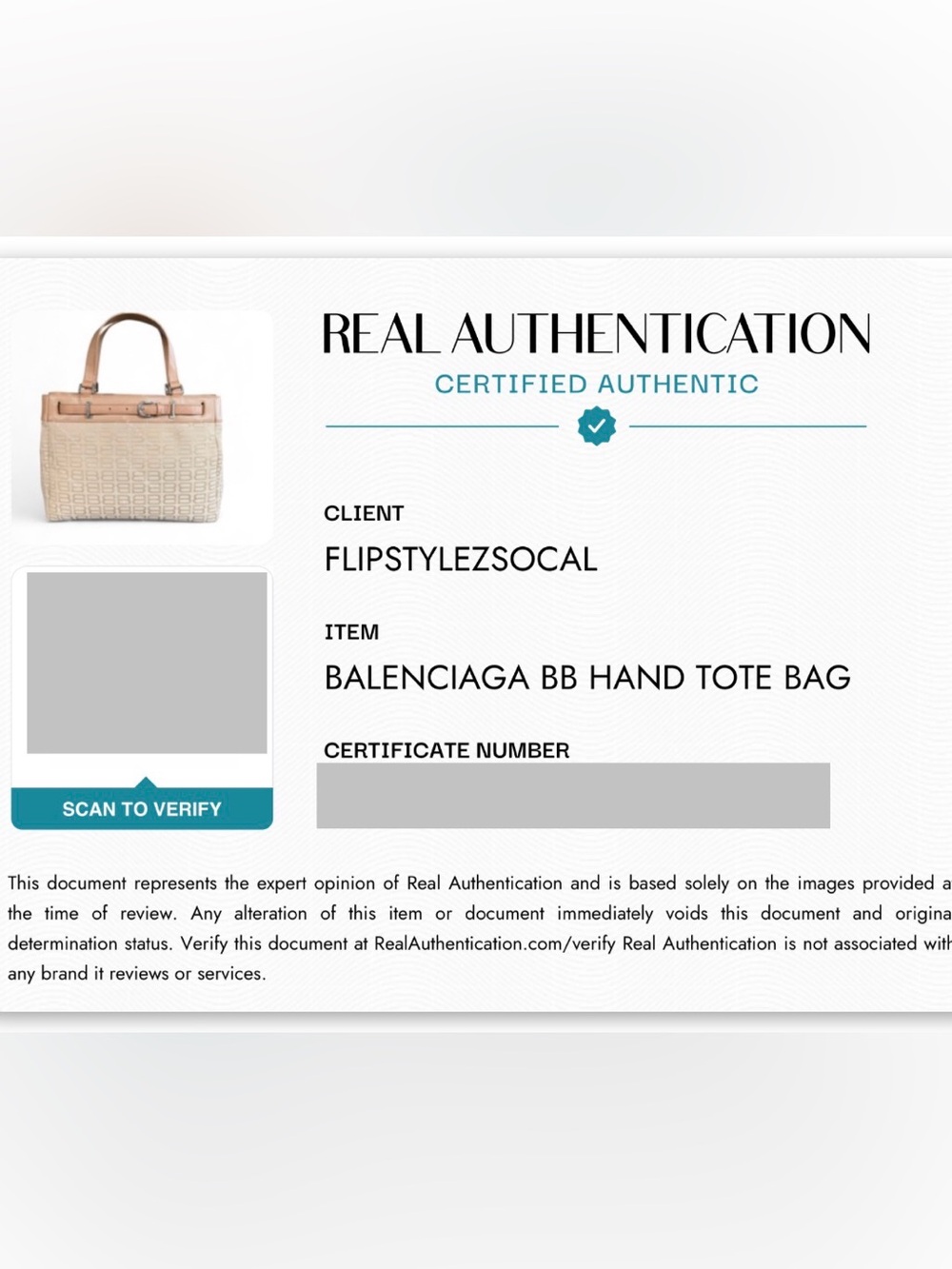 Balenciaga BB Monogram Hand Bag. Comes with COA - Picture 17 of 17